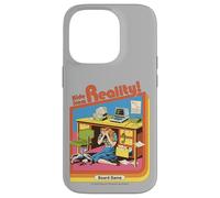 Hide from Reality Sarcastic Retro Vintage Funny Adult Humor Custodia per iPhone 14 Pro