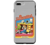 Hide from Reality Sarcastic Retro Vintage Funny Adult Humor Custodia per iPhone 7 Plus/8 Plus