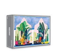 Hideaway di Cloudberries - Puzzle per Adulti Moderno e Divertente che raffigura un Bellissimo Luogo di Relax tra Cactus e Piante (500 Pezzi)