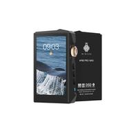 Hidizs AP80 Pro Max Lettore MP3 Bluetooth 5.1, lettore MP3 Audiophile, Dual Chip DAC ESS9219C, 0.0005% THD+N @32Ω, MQA 16X e Nativo DSD256, 30 ore, Hi-Res Audio senza fili, Nero