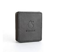 Hidizs AP80 PRO-X - Custodia in pelle per AP80 PRO-X portatile bilanciato MQA Music Player, in finta pelle, accessori eleganti, impermeabile e durevole (nero), Nero, 7.3 * 7.3 * 3.8, Personalizzabile