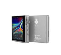 Hidizs AP80 PRO-X - Lettore MP3 Bluetooth MQA Bilanciato Lossless Con Doppio Chip DAC ESS9219C, Supporta MQA 8X/LDAC/apt-X/AAC/USB DAC/DSD256/Hi-Res Audio Wireless DAP (Grigio)