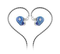 Hidizs MS1-Galaxy Monitor in-ear con driver dinamico a doppio circuito magnetico ad alte prestazioni, filtri pneumatici per la regolazione del suono (senza microfono, blu)