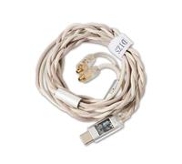 Hidizs ST2 PRO - Cavo auricolari bilanciato rimovibile DAC USB-C, MMCX, grigio