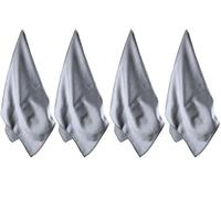 HIDMD Panno in microfibra extra large per la pulizia del vetro, panno per la pulizia del vetro, senza striature, senza pelucchi, 40 x 60 cm, grigio