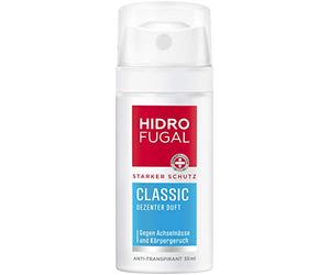 HIDROFUGAL Deodorante spray classico, formato mini, antitraspirante, 1 pezzo (1 x 35 ml)