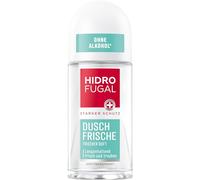 Hidrofugal DUSCH Fresh Roll-on, forte protezione antitraspirante contro l'umidità delle ascelle e l'odore del corpo, deodorante senza alcool etilico con profumo fresco (50 ml)