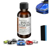 HIDRUO Car Plastic Plating Refurbishing Agent, Crystal Coating Plastic Restoration, Restorer Refurbish Agent with Sponge,Automotive Exterior and Interior PlasticParts Scratch Remover (1 Set)