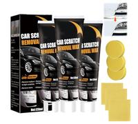 HIDRUO Car Scratch Repair Paste, Car Cleaning Kit, Car Scratch Repair Paste Polishing Wax, Car Scratch Remover Kit with Wipe & Sponge for Vehicles Surfaces (1Set)