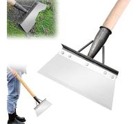 HIDRUO Multifunctional Cleaning Shovel, Square Garden Spade Shovel, Farm Weeding Planting Shovel, Cleaning Shovel for Weeds, Lawn Edging and Weed Removal Tool (25cm/9.84in)