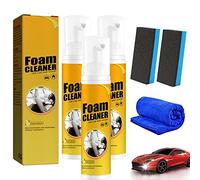 HIDRUO Neat Freakz Car Restoring Spray, Multifunctional Car Magic Foam Cleaner, Powerful Stain Removal Kit for Car (100ML, 3PC)
