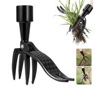 HIDRUO New Detachable Weed Puller, 4 Claw Steel Head Design - Weed Puller Tool Stand Up Heavy DutyEasily Remove Weeds Without Bending, Pulling, or Kneeling for Yard Garden (Weed Eater)