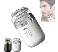 HIDRUO Portable Multifunctional Capsule Shaver,2024 Best Mini Shaver,Mini Electric Shaver, Washable capsule shaver travel shaver (White)