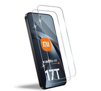 HidWee Compatibile con Xiaomi 17T/ Xiaomi POCO X8 Pro 5G Vetro Temperato, 2 Pezzi Durezza 9H Pellicola Protettiva, Anti Graffio, Senza Bolle, Ultra HD Schermo Pellicola