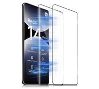 HidWee per Xiaomi Redmi Note 14 Pro Plus 5G/14 Pro+ / Note 13 Pro Plus / 13 Pro+ 5G/ Note 14 Pro 5G/POCO X7 Pellicola Vetro Temperato, 2 pezzi 3D Pellicola Protettiva, Fullglue Protezione Schermo