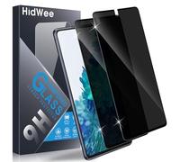 HidWee Privacy Vetro Temperato Compatibile con Samsung Galaxy S20 FE Pellicola Protettiva, 2 Pezzi 9H Durezza Protezione Privacy Schermo, Anti-Graffio Anti-Spy Screen Protector