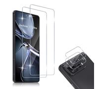HidWee Screen Protector Compatibile con ASUS Zenfone 12 Ultra Vetro Temperato 2+ 2 Pezzi Pellicola Fotocamera, Senza Bolle, Anti Graffio, 9H Durezza Pellicola Protettiva + Pellicola Fotocamera