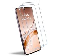 HidWee Vetro temperato Compatibile con VIVO V50 Lite 4G / 5G, 2 Pezzi Pellicola Protettiva, 9H Durezza Anti Graffio, HD Senza Bolle Schermo Vetro Pellicola Protettiva