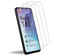 HidWee Vetro temperato Compatibile con Xiaomi Redmi 14C 4G/Poco C75, 3 Pezzi Pellicola Protettiva, 9H Durezza Anti Graffio, HD Senza Bolle Schermo Vetro Pellicola Protettiva