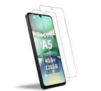 HidWee Vetro Temperato Compatibile con Xiaomi Redmi A5 / Redmi A4 / Redmi 14C 5G/POCO C75, 2 Pezzi 9H Durezza Anti Graffio, HD Senza Bolle Schermo Vetro Pellicola Protettiva