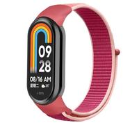 HIEHGN Braccialetto per Mi Band 10 9 8 5 4 3 Cinturino in nylon per orologio sportivo da polso per Mi Band 8 Cinturino per Xiaomi Mi Band 7 8, Melograno, per Mi Band 4 3