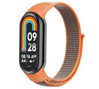 HIEHGN Braccialetto per mi band 10 9 8 5 4 3 Cinturino in nylon Sport Watch Cinturino da polso per Mi band 8 Cinturino da polso per xiaomi Mi band 7 8, arancione, per mi band 7
