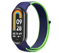 HIEHGN Braccialetto per Mi Band 10 9 8 5 4 3 Cinturino in nylon Sport Watch Cinturino da polso per Mi Band 8 Cinturino da polso per Xiaomi Mi Band 7 8, Lime, per Mi Band 8 9 10