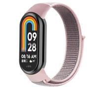 HIEHGN Braccialetto per mi band 10 9 8 5 4 3 Cinturino in nylon Sport Watch Cinturino da polso per Mi band 8 Cinturino da polso per xiaomi Mi band 7 8, Rosa sabbia, Per mi band 7