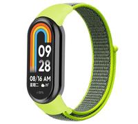 HIEHGN Braccialetto per mi band 10 9 8 5 4 3 Cinturino in nylon Sport Watch Cinturino da polso per Mi band 8 Cinturino da polso per xiaomi Mi band 7 8, Lm Giallo, Per mi band 5 6