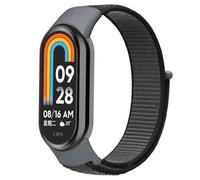HIEHGN Cinturino per Mi Band 10 9 8 5 4 3 Cinturino da polso sportivo in nylon per Mi Band 8 Cinturino da polso per Xiaomi Mi Band 7 8, grigio, per Mi Band 8 9 10