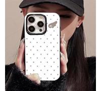 HIEHGN Custodia per telefono con ali d'angelo e stella carina, nera, per iPhone 15 Pro, custodia per iPhone 16, 14 Plus, 12, 11, 17 Pro Max, 13, 03, per iPhone 15 Pro Max