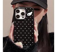 HIEHGN Custodia per telefono con ali d'angelo e stella carina, nera, per iPhone 15 Pro, per iPhone 16, 14 Plus, 12, 11, 17 Pro Max, 13, 01, per iPhone 11 Pro Max