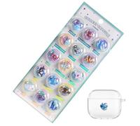 Hiemible Adesivi 3D,Etichette Adesive per Fotocamera Digitale - Adesivi Decorativi Per Laptop - per Studenti Artisti Insegnanti Bambini Collezionisti Designer Scrapbooking Journaling Laptop Progetti