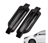 Hiemible Aria Vent Auto Esterno | 2 Pezzi Fascia Presa Aria Cofano,Adesivo Decorativo per Deflettori Laterali - Accessorio per Veicoli Auto e Camion