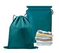 Hiemible Borse da Viaggio per Scarpe, 2 Pezzi Piccoli Sacchetti in Tela con Cordino, Necessaire per Corsa Campeggio Spesa Nuoto Spiaggia Escursionismo Yoga Palestra