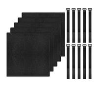 Hiemible Copriforni Per Scala A Castello,5 Pezzi Morbidi Antiscivolo Protettori - Cuscinetti Per Il Soppalcato Con 10 Cinghie Regolabili Ad Anello,Per La Scalata Sicura E Comoda