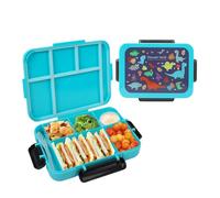 Hiemible Porta Pranzo per Bambine,Contenitore Alimentare Per Pranzo - Set Con Posate Sicuro Per Microonde Scuola Viaggio Picnic Campeggio Attività All'aperto Spuntino Frutta Sandwich