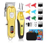 HIENA PRO Rasoio professionale per capelli da uomo, set di tagliacapelli professionale per barba e parrucchiere, set professionale di tagliacapelli