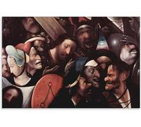 Hieronymus Bosch, Cristo Portacroce, Poster E Stampe, Dipinto Decorativo Su Tela, Quadro Da Parete, Decorazione Per Soggiorno, 40X60 Cm