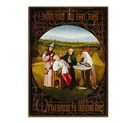 Hieronymus Bosch《Estrarre la pietra della follia》Riproduzioni di dipinti su tela Wall Art Picture Home Decor 60x90cmx1pcs senza cornice