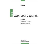 Hieronymus Müller Friedrich Schleierma Sämtliche Werke 4: Timaios / (Tascabile)