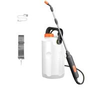 HIFAY ES6 - Spruzzatore a batteria ricaricabile da 6 l, avvio con un clic, ugello spray in rame-nichel rende lo spray più delicato (bianco)