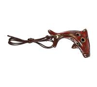 HIFFEY I Principianti dello Strumento a 6 Fori di Ocarina praticano Gli Strumenti Musicali a fiato dalla Forma Semplice
