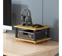HiFi Audio Rack Piccolo Desktop Media Console Stand Stereo Componenti Cabina, Audio Video Tower Scrivania Mensola Organizzatore Per Amplificatore Altoparlante Record