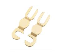 HiFi Audio Speaker Binding Post Bridge 5N KTV Cavo per Altoparlanti Jumper U Forcella Terminale Audio Connettore-B