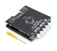 HiFi Modulo amplificatore 2.1 canale con Bluetooth, 160 Wx2 + 220 W, mini amplificatore digitale stereo, chip TDA7498E, ingresso BT 5.0/USB/AUX, DC 15-36 V, ZK-HT21 Sound Board per home theater e