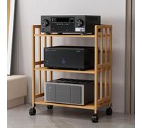 HiFi Rolling nd per giradischi, altoparlanti e amplificatori - 88 x 80 x 38 cm Ste Rack, ideale per la configurazione di intrattenimento domestico e Slish o Fur.