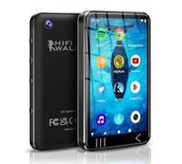 HIFI WALKER Lettore MP3 Android G7 con Bluetooth WiFi, touchscreen da 4", 3 GB RAM, 144 GB di memoria, lettore musicale portatile MP4 con Spotify, YouTube, Audible, altoparlante integrato e fotocamera