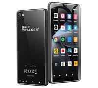 HiFi WALKG7ER G7 Pro Lettore MP3 con Dual Cameras, Android 13, 3 GB RAM + 32 GB ROM, Bluetooth 5.0, WiFi, touch screen da 5.2", Spotify, lettore musicale MP4 con altoparlante, YouTube, Audible, 160 GB