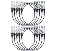 HiFiber 10x da 1.5m - Cavo Twinax DAC 10G SFP+ Direct Attach in Rame | Passivo 10GBASE-CU,Compatibile con Cisco,Ubiquiti UniFi,Netgear,TP-Link Adatto per Switch,Schede di Rete,Server e NAS